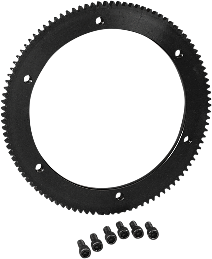 DRAG SPECIALTIES 148130-BC1 Starter Ring Gear - 102 Tooth for Harley Davidson Motorcycles