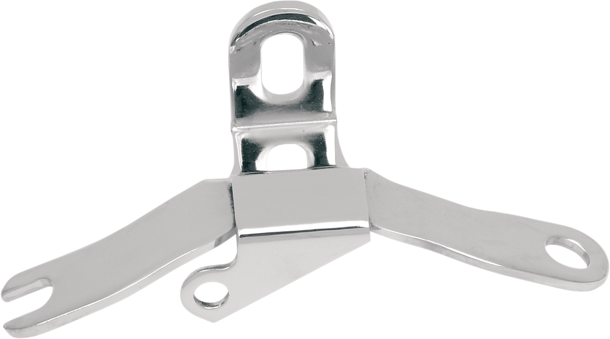 Drag Specialties Top Motor Mount 19092 – Chrome One-Piece Design for Harley-Davidson Touring Models