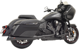 BASSANI XHAUST Road Rage 2:1 Exhaust - Black - Challenger 8H18SB