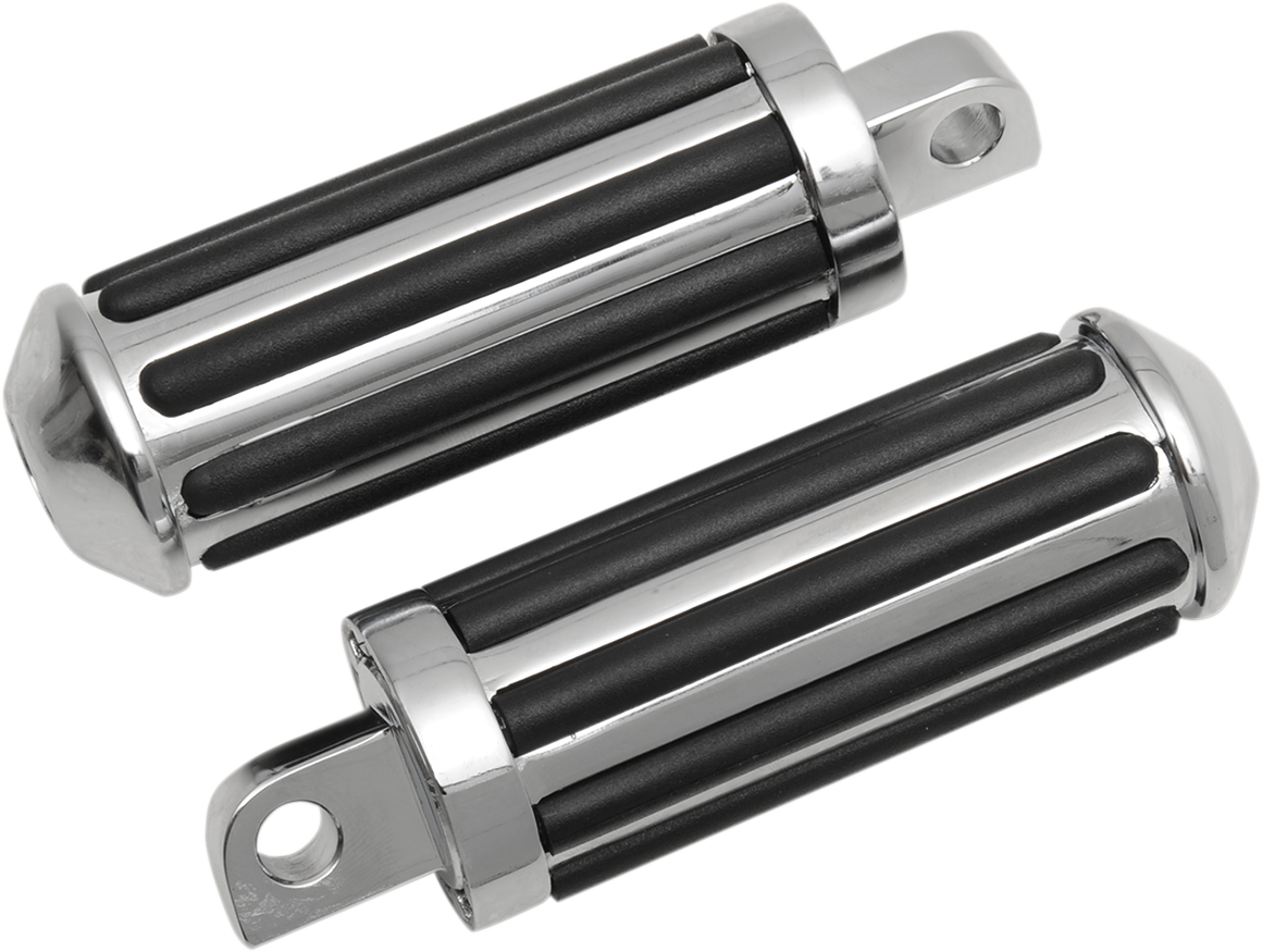 Drag Specialties Rail Foot Peg - Male Mount - 1-1/2 inch, Part #17-0968BC324, Compatible with Harley-Davidson Touring and Softail Models