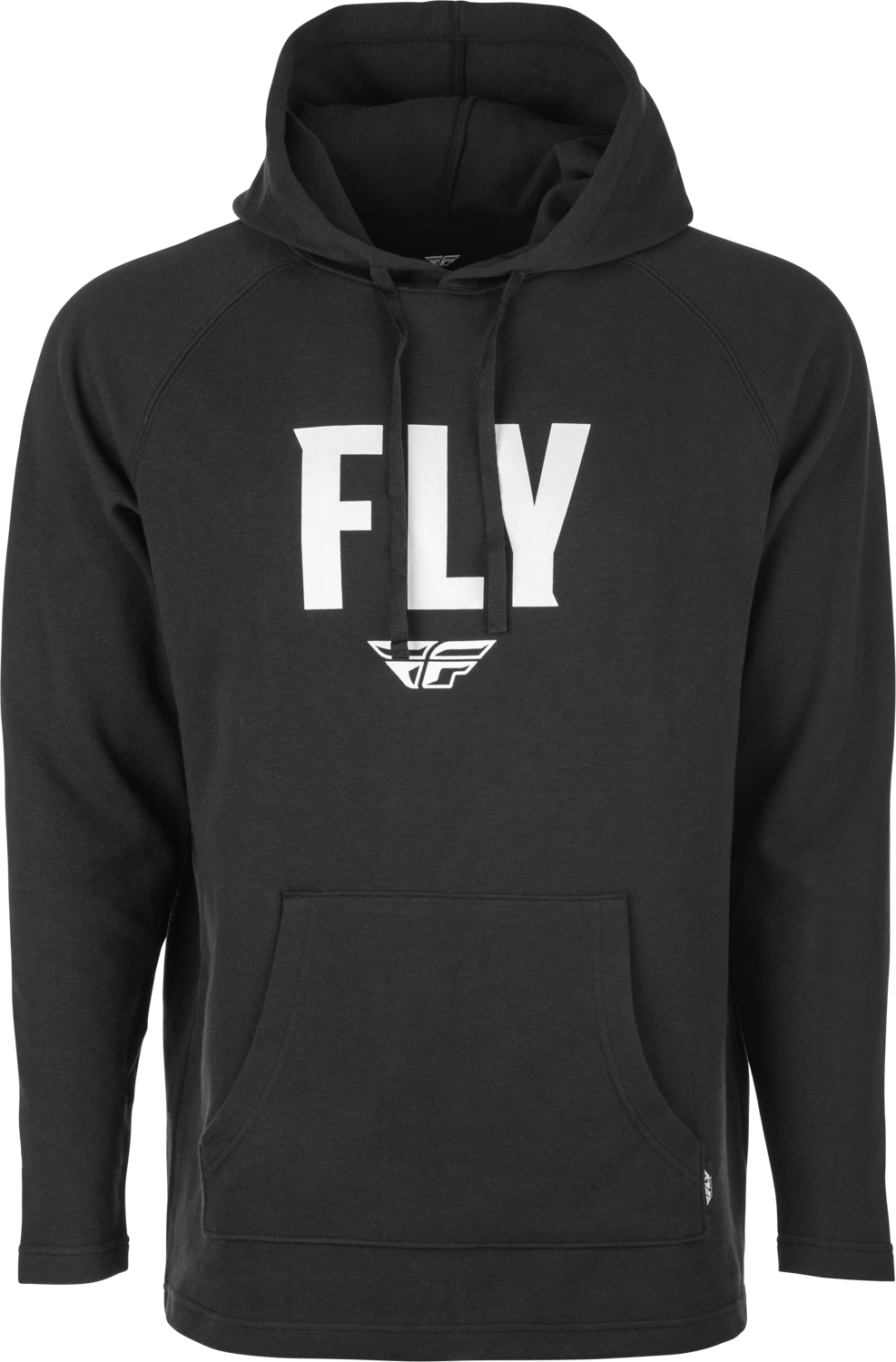 Fly Racing Weekender Pullover Hoodie in Black/White - Size Medium
