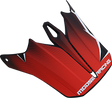 MOOSE OFFROAD F.I.Visor Kit - Agroid - Red/Black 0132-1412