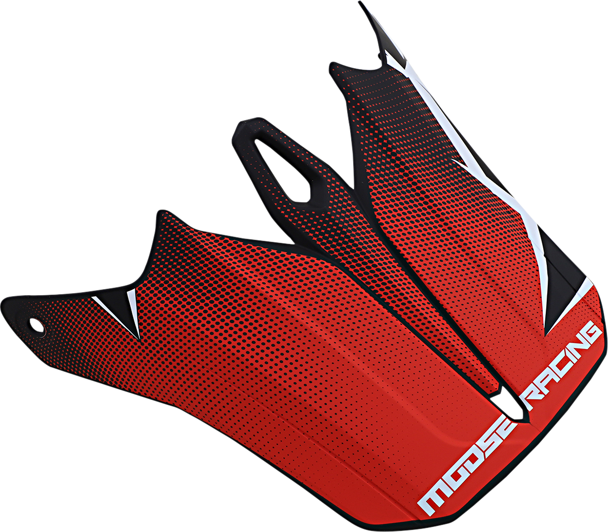 MOOSE OFFROAD F.I.Visor Kit - Agroid - Red/Black 0132-1412