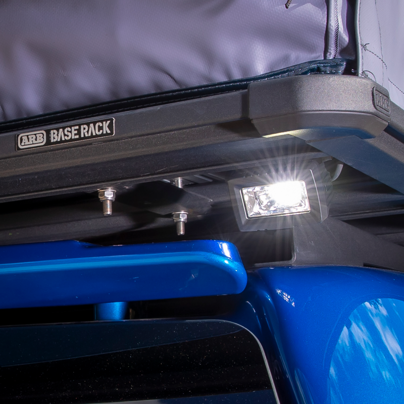 ARB BaseRack Auxiliary Light - 2.8 inch 20W LED for Off-Road Vehicle Lighting and Reverse Assistance