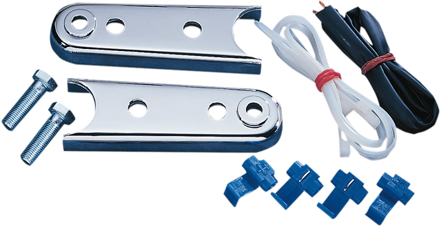 Drag Specialties Turn Signal Relocation Kit for Rear '84-'01 FXST – Part 20-0369-BC251