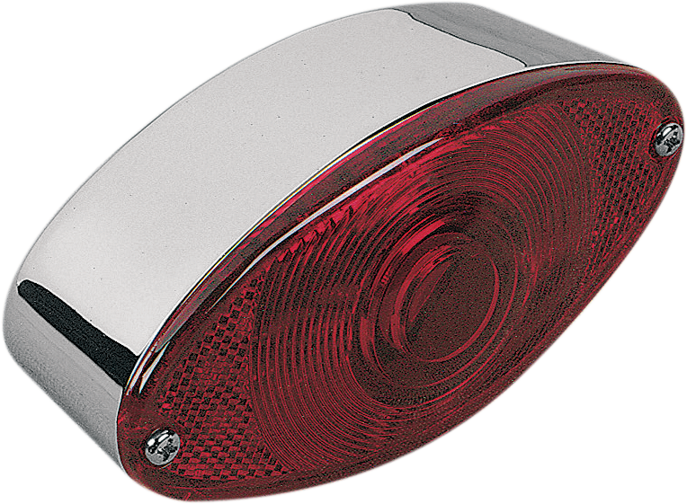 DRAG SPECIALTIES Cat Eye Red Lens LED Taillight 12-0042LEDBXLB1 for Harley-Davidson Touring Models