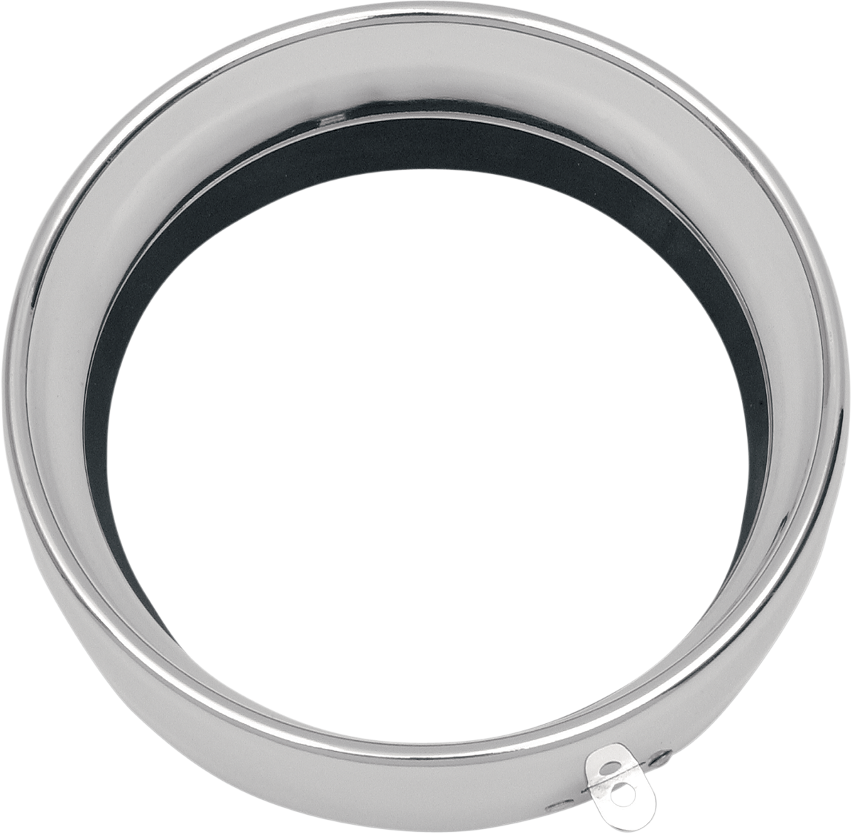 DRAG SPECIALTIES EX Headlight Trim Rim 2" - Chrome Extended Ring for Harley-Davidson Motorcycles