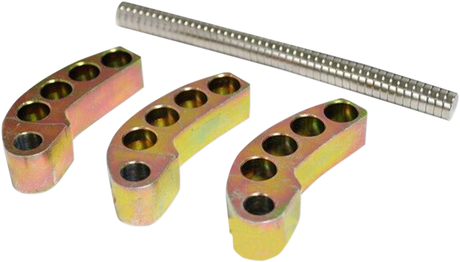 BIKEMAN PERFORMANCE Goldstar Magnetic Adjustable Clutch Weights - 72 g to 89 g - Polaris 07-GSW-7289
