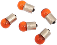 DRAG SPECIALTIES Amber Globe Bulb - Part 20-6589AB-BC202 for Harley Davidson Motorcycles