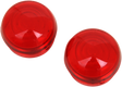 DRAG SPECIALTIES Replacement Red Lens Part Number 20-6589RL-HC3 for Harley-Davidson Motorcycles