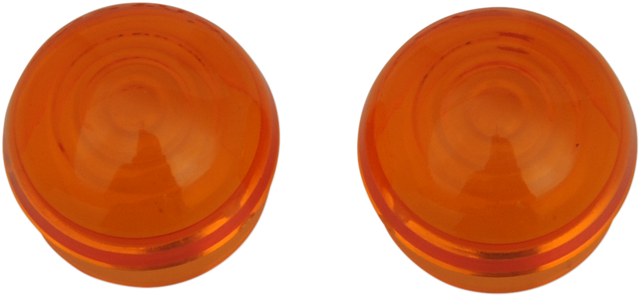 DRAG SPECIALTIES Replacement Amber Lens for Marker Lights - Part No. 20-6589AL-HC3