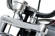 DRAG SPECIALTIES Buffalo Billet Aluminum Handlebar Risers - 1-1/2 inch Diameter - Chrome for Harley-Davidson Motorcycles