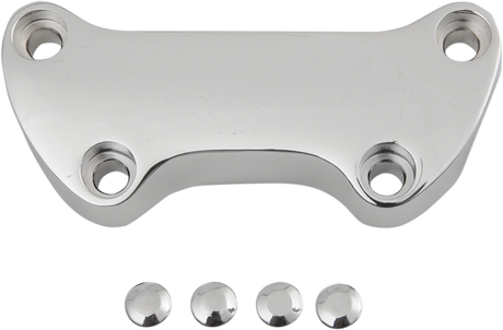 DRAG SPECIALTIES Handlebar Clamp 03-0107NU-BC213 for Harley-Davidson 1974-2017 with 1-Inch Diameter Bars