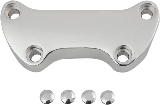 DRAG SPECIALTIES Handlebar Clamp 03-0107NU-BC213 for Harley-Davidson 1974-2017 with 1-Inch Diameter Bars