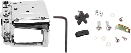 DRAG SPECIALTIES Handlebar Switch Housing Kit - Right Lower Chrome for Harley-Davidson Motorcycles 2000-2023