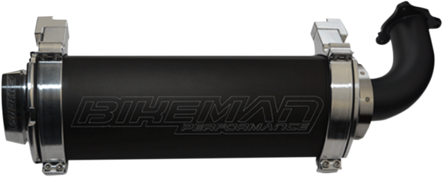 BIKEMAN PERFORMANCE RZR XP Turbo Muffler - Stainless Steel 17-318-SS