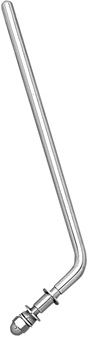 DRAG SPECIALTIES Die-Cast Chrome Mirror Stem for Low Rider - Part #302105-BC412