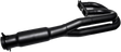 BIKEMAN PERFORMANCE 2-into-1 Header - Ceramic Black - RZR XP 1000 18-302-1-CB