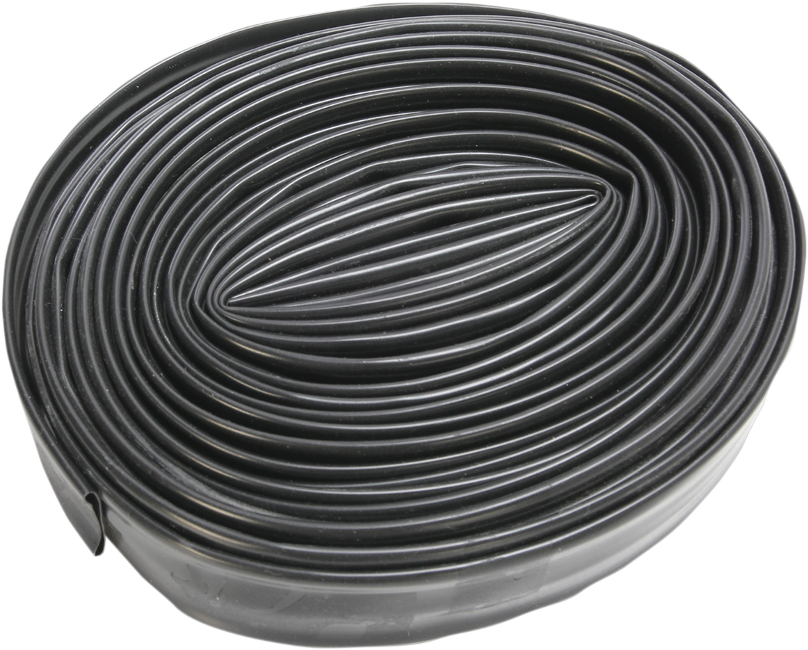 DRAG SPECIALTIES Shrink Tube 0.75" to 0.375" - 25 Feet Black DRTT264-25 for Motorcycle and Automotive Wiring