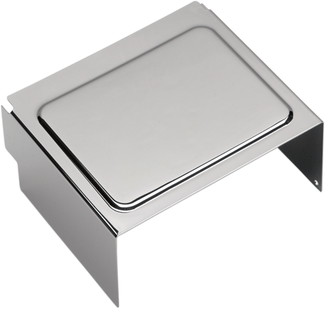 DRAG SPECIALTIES Raised Chrome Battery Cover 25-0029-BX44 for Harley-Davidson Touring Models