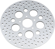 Drag Specialties 060185ASP-BC648 Front 11.5-Inch Drilled Brake Rotor for Harley-Davidson