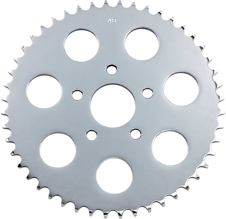 DRAG SPECIALTIES 48 Tooth Chrome Rear Sprocket 19366-BX20 for Harley-Davidson Motorcycles