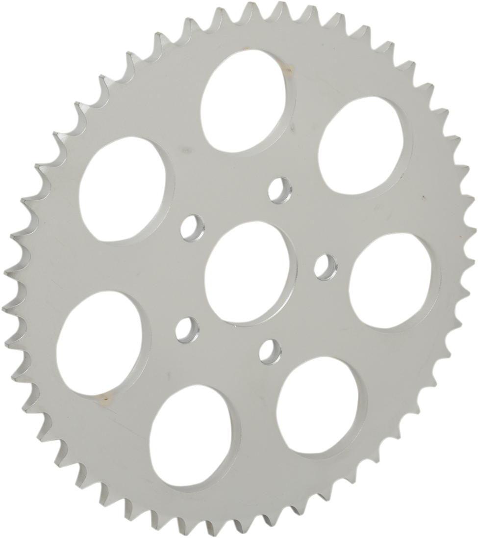 DRAG SPECIALTIES 49 Tooth Zinc Rear Sprocket 17512ZP for Harley Davidson Motorcycles