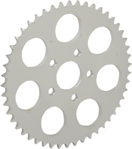 DRAG SPECIALTIES 49 Tooth Zinc Rear Sprocket 17512ZP for Harley Davidson Motorcycles