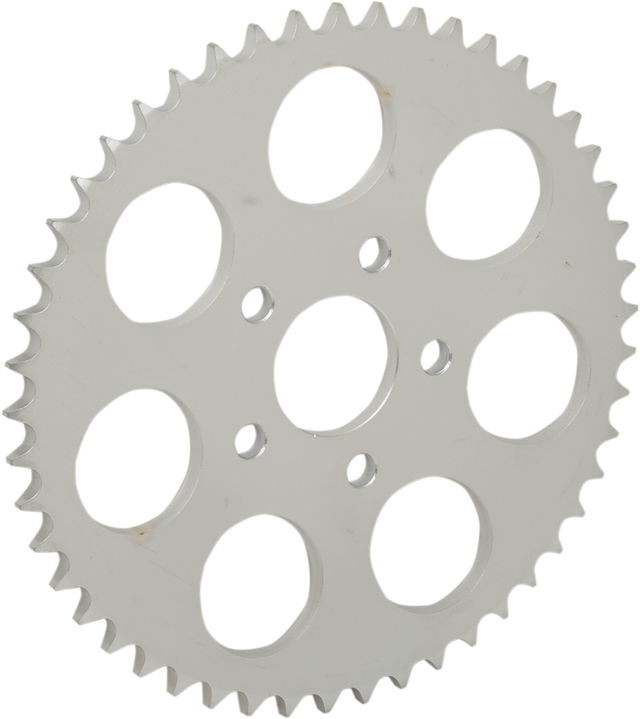 DRAG SPECIALTIES 49 Tooth Zinc Rear Sprocket 17512ZP for Harley Davidson Motorcycles