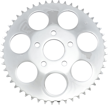 DRAG SPECIALTIES 17512P Rear Sprocket - 49 Tooth Chrome for Harley-Davidson Motorcycles