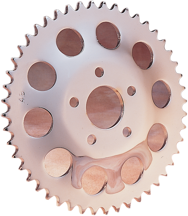 DRAG SPECIALTIES 48 Tooth Rear Wheel Sprocket for Harley-Davidson with 1.9 inch Center Hole