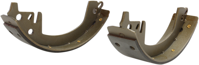 DRAG SPECIALTIES Rear Brake Shoes for Harley-Davidson Big Twin 1963-1972 - Part 060112SCPFXBX