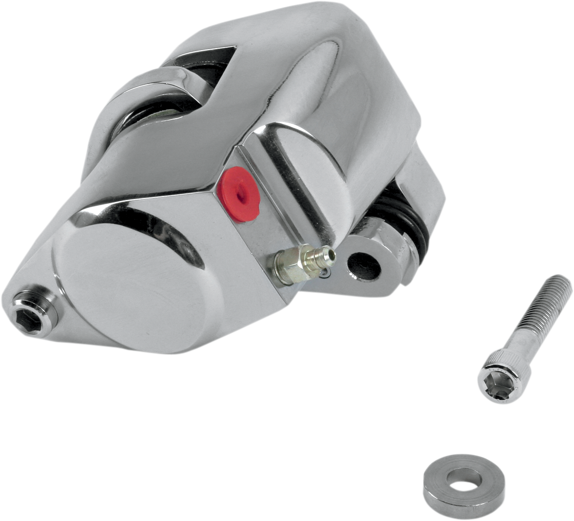 DRAG SPECIALTIES Chrome Right Rear Caliper - Part 148122-BX-LB2 for Harley-Davidson Touring Models