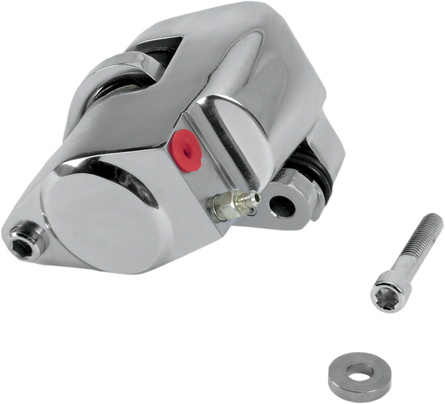 DRAG SPECIALTIES Chrome Right Rear Caliper - Part 148122-BX-LB2 for Harley-Davidson Touring Models