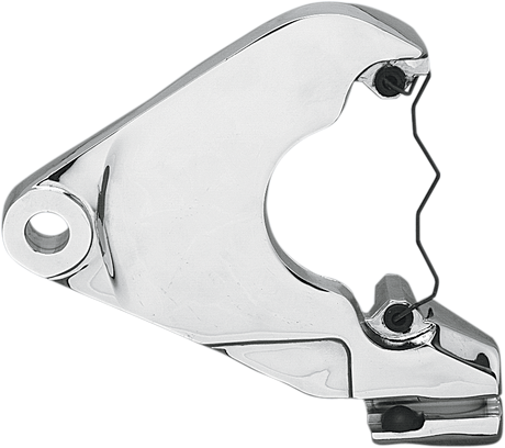 DRAG SPECIALTIES Chrome-Plated Cast Aluminum Rear Brake Caliper Bracket for Harley FXST 1987-1999 (Part #148126-BX-LB2)