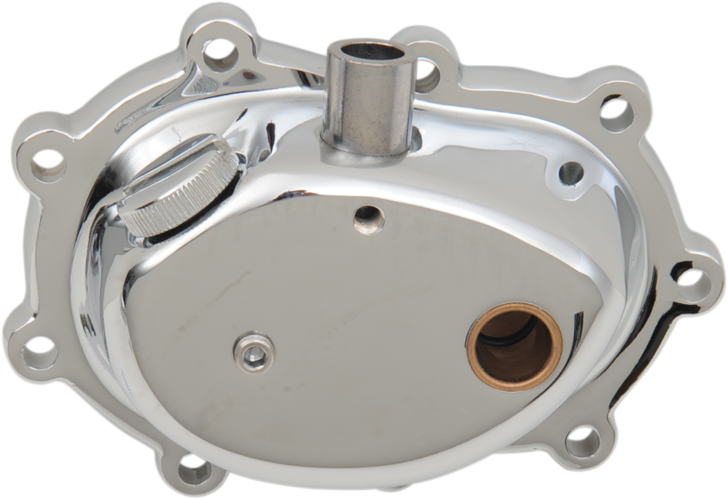DRAG SPECIALTIES Chrome Transmission End Cover for Harley-Davidson Big Twin 1936-1986, Part No. 292070-BX-LB2