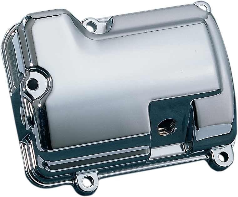 DRAG SPECIALTIES Transmission Top Cover in Chrome for Harley-Davidson Bikes - Part 302091-BX-LB2