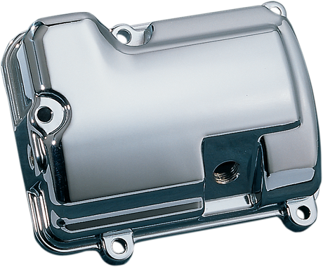 DRAG SPECIALTIES Transmission Top Cover in Chrome for Harley-Davidson Bikes - Part 302091-BX-LB2