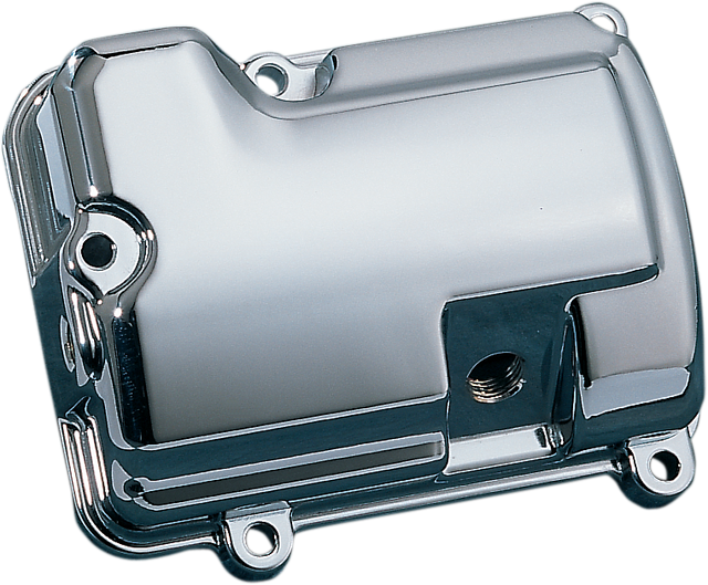 DRAG SPECIALTIES Transmission Top Cover in Chrome for Harley-Davidson Bikes - Part 302091-BX-LB2