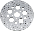 Drag Specialties 060181ASP-BC648 Rear 11.5-Inch Drilled Brake Rotor for Harley-Davidson