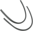 DRAG SPECIALTIES Rubber Trim for Dash Housing - Black 12-0043R-HC4 for Harley Davidson Motorcycles