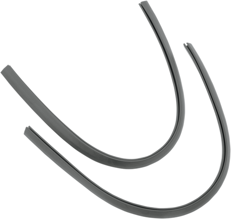 DRAG SPECIALTIES Rubber Trim for Dash Housing - Black 12-0043R-HC4 for Harley Davidson Motorcycles