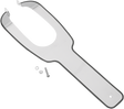 DRAG SPECIALTIES Chrome Tank Trim for Split Tanks - Part #13403, Fits Harley-Davidson Motorcycles