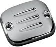 DRAG SPECIALTIES Front Brake Master Cylinder Cover - Grooved 373814-BC101 for Harley-Davidson Motorcycles