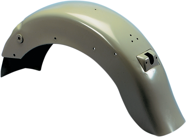 Drag Specialties Smooth Rear Fender with Taillight Mount for Harley 4-Speed FL Models - Part 72522AR