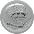 Drag Specialties Live to Ride Vented Chrome Gas Cap Part #72644 for Harley Davidson Motorcycles