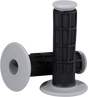 Moose Offroad Comp Diamond Half Waffle Grips for 7/8-inch Motorcycle Handlebars - Black (Part #1MG2315-BEM)