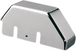 Drag Specialties Rear Master Cylinder Cover for Harley FLST 1986-1999, Chrome Finish (Part 17-0602-SC3)