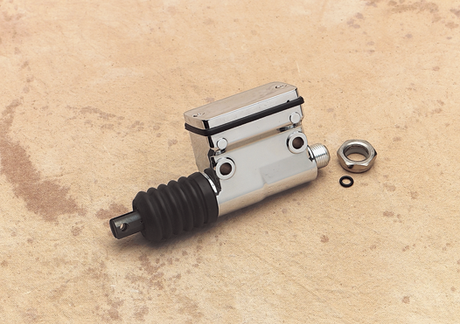 DRAG SPECIALTIES Kelsey Rear Master Cylinder Assembly - Chrome Finish for Harley Davidson Touring Models