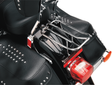 Drag Specialties Chrome Luggage Rack for Harley-Davidson FLST with Part Number 77-0035-BX-LB2